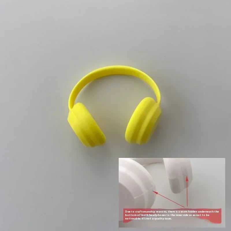 Labubu Headphone Cute Earphone for Labubu I II Mini Plush Doll Headset Decoration Fashion DIY Doll Accessories Gift Lootquake LLC