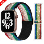 Apple Watch Nylon Band - Stylish, Durable, Elastic Design - SJB-DIAMOND ELITES