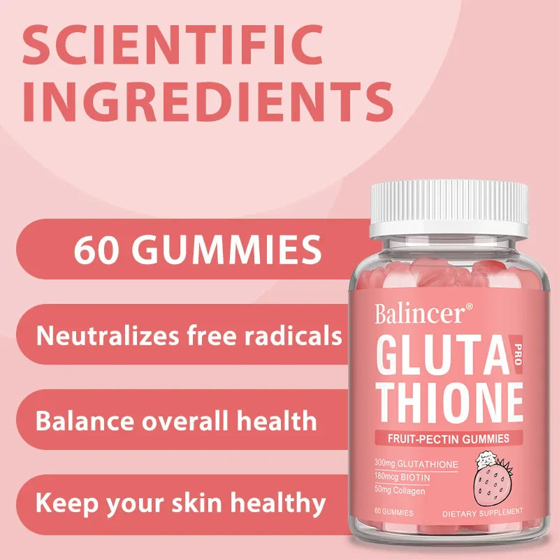 Collagen with Glutathione, Advanced Hydrolyzed Formula for Optimal Absorption, Skin, Hair, Nails & Joints, Natural Antioxidant Lootquake LLC