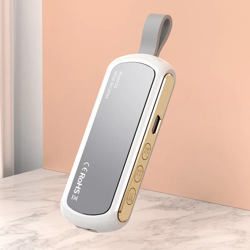 Bluetooth 5.2 Bone Conduction Speaker Under Pillow Noise Reduction Speaker Stereo Music Player with Flashlight Sleep Aid Lootquake LLC