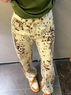 Baggy Wide Leg Jeans Women High Waisted Retro Leopard Print Straight Jeans High Street Streetwear Y2k Vintage Denim Trousers Lootquake LLC