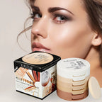 Concealer Contouring Powder, 5 Color 5 Decked Powder Tower, Brightening Skin Tone,Oil Control Makeup Loose Powder Setting Powder Lootquake LLC