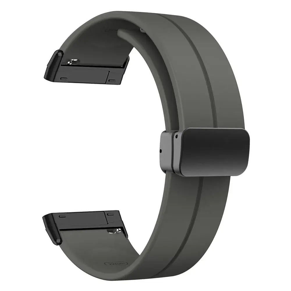 Fitbit Versa & Sense Silicone Strap With Magnetic Clasp - SJB-DIAMOND ELITES