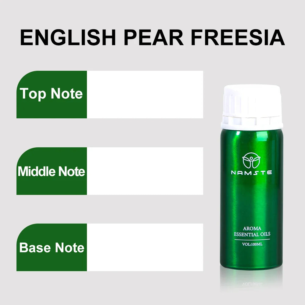 Namste 100ML Lavender Jasmine White Tea Sandalwood  Essential Oils For Humidifier Diffuser Perfume Home Fragrance  Air Freshener Lootquake LLC