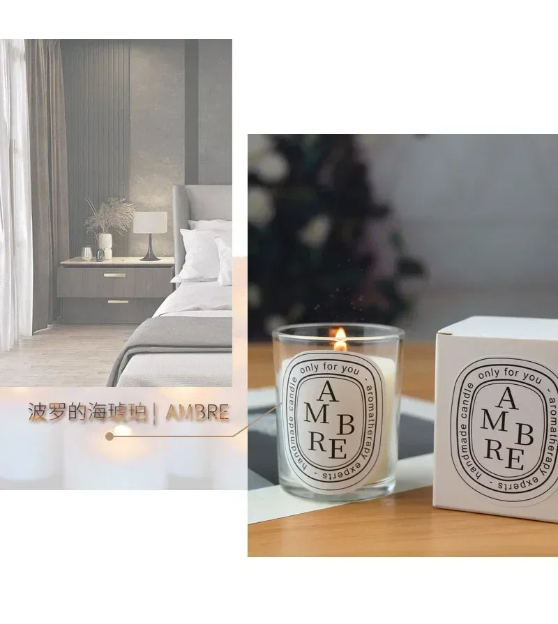 Romantic Transparent Scented Fragrance Candle Light Gift Scented Aromatic Candles Guest Gift Candles Wedding Candles Candle Jar Lootquake LLC