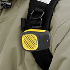 Wearable Bluetooth-Compatible5.3 Speaker with Strap Magnetic Clip-On Wireless Portable Speakers Small Speaker for Cycling/Hiking Lootquake LLC