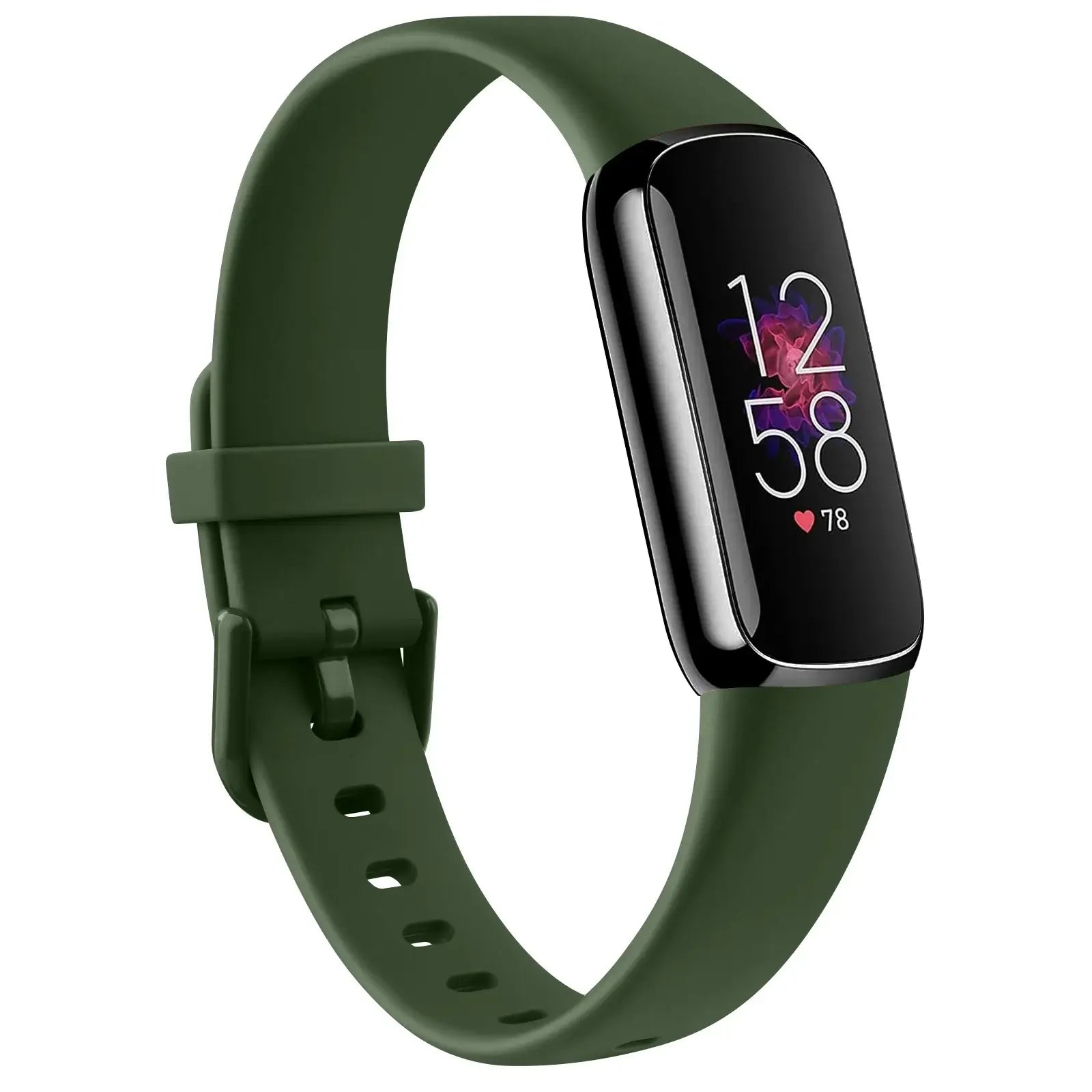 Fitbit Luxe Silicone Band - Soft Waterproof Comfortable Strap - SJB-DIAMOND ELITES