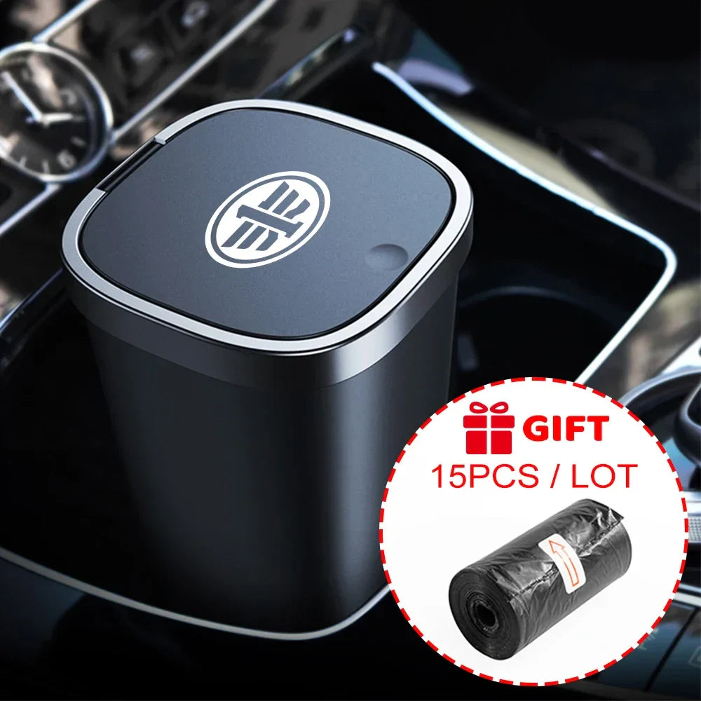 Car Trash Bin Garbage Can For FAW V5 X80 B50 Besturn X40 T77 V2 Vita F5 V70 D60 J6 F1 V80 B70 R7 N5 N7 B30 T33 Auto Accessories Lootquake LLC