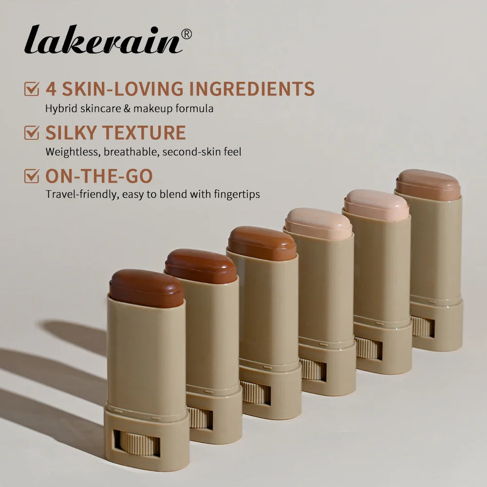 Eraser Foundation Stick Stick Serum Boosted Skin Tint Foundation Stick Smooth Plumper Hight Coverage Travel Flawless Foundation Lootquake LLC
