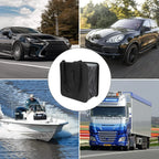 Large Capacity Car Trash Can with Adjustable Strap 6.5L Waterproof Foldable Car Trash Organizer Bin Hanging Portable Car Dustbin