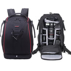 Professional Photography Backpack for Camera, Lens and 15" Laptop - Waterproof Camera Bag for DSLR, DSLR, Mirrorless