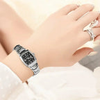 2024 Ladies Fashion Casual Quartz Watch Women Business Stainless Steel Strap Watch Women's Watch Clock Leisure Reloj Mujer
