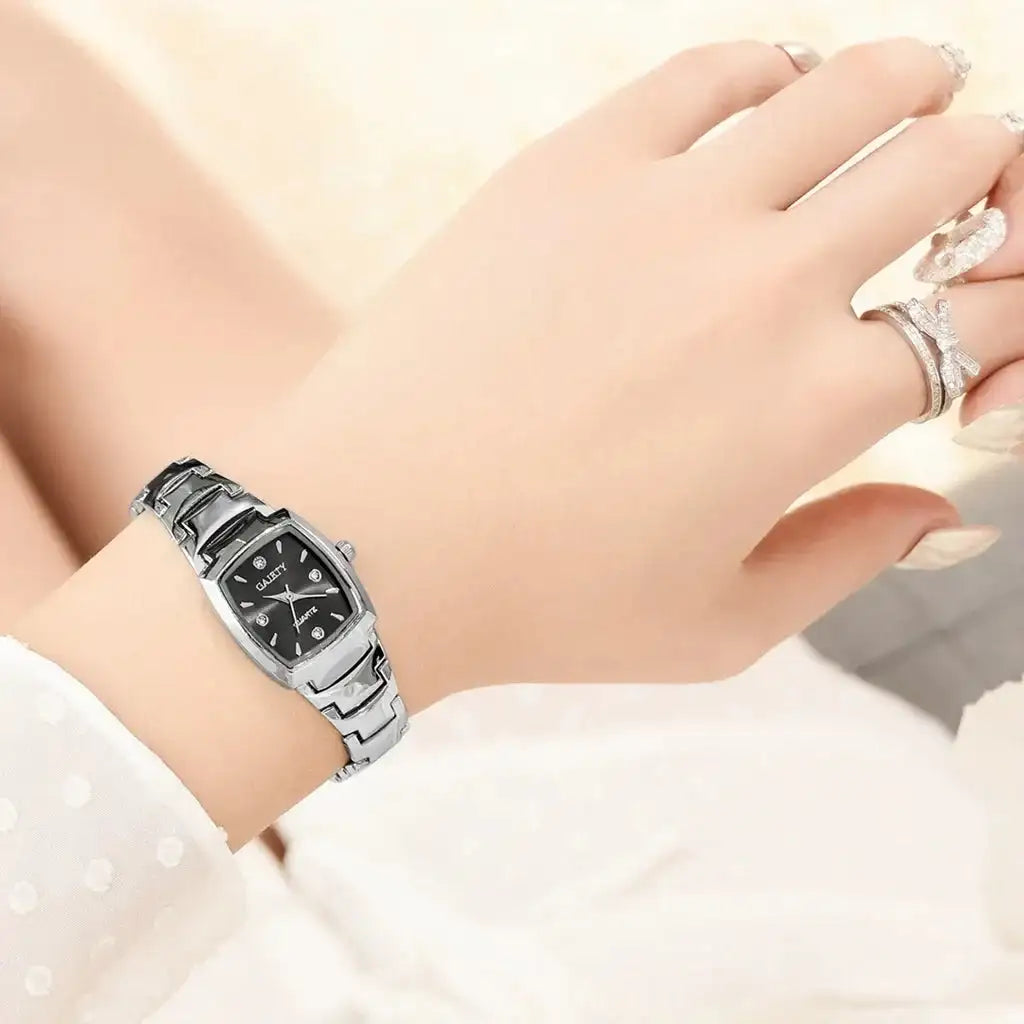 2024 Ladies Fashion Casual Quartz Watch Women Business Stainless Steel Strap Watch Women's Watch Clock Leisure Reloj Mujer