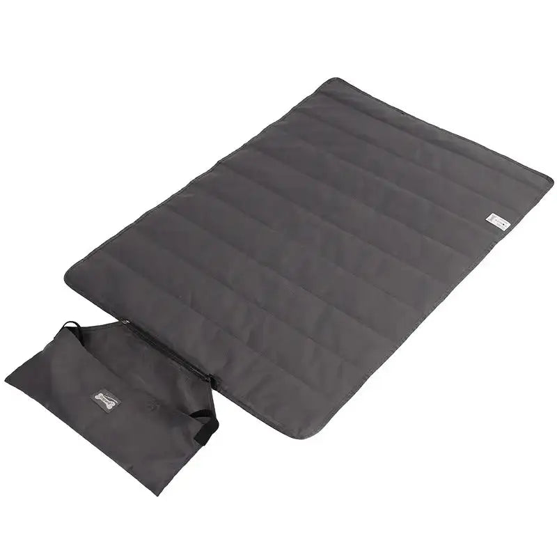 Foldable Pet Blanket Mat Waterproof Folding Washable Dog Sleeping Bag with Strap for Dog Travel Camping Accessories