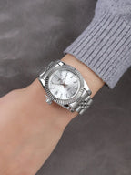 Fashion Woman Simple Quartz Wristwatch Classic Luxury Stainless Steel Watchband Ladies Watches Reloj Feminino WristWatch