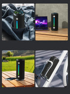 Ohayo Portable Waterproof Bluetooth Speaker 35W Drivers with Powerful 360-Degree Sound and Thundering Bass,TWS,IPX7 Waterproof Lootquake LLC
