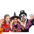 3PCS Halloween Party Streamers – Thickened Bat/Spider/Pumpkin Decor, Haunted House Hanging Garlands, Festive Halloween Deco Lootquake LLC