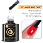 UR SUGAR Blue Color Rubber Base Gel Nail Polish Gold Glitter Base Gel Top Coat Soak Off UV LED Gel Nail Art Varnish Manicure Lootquake LLC