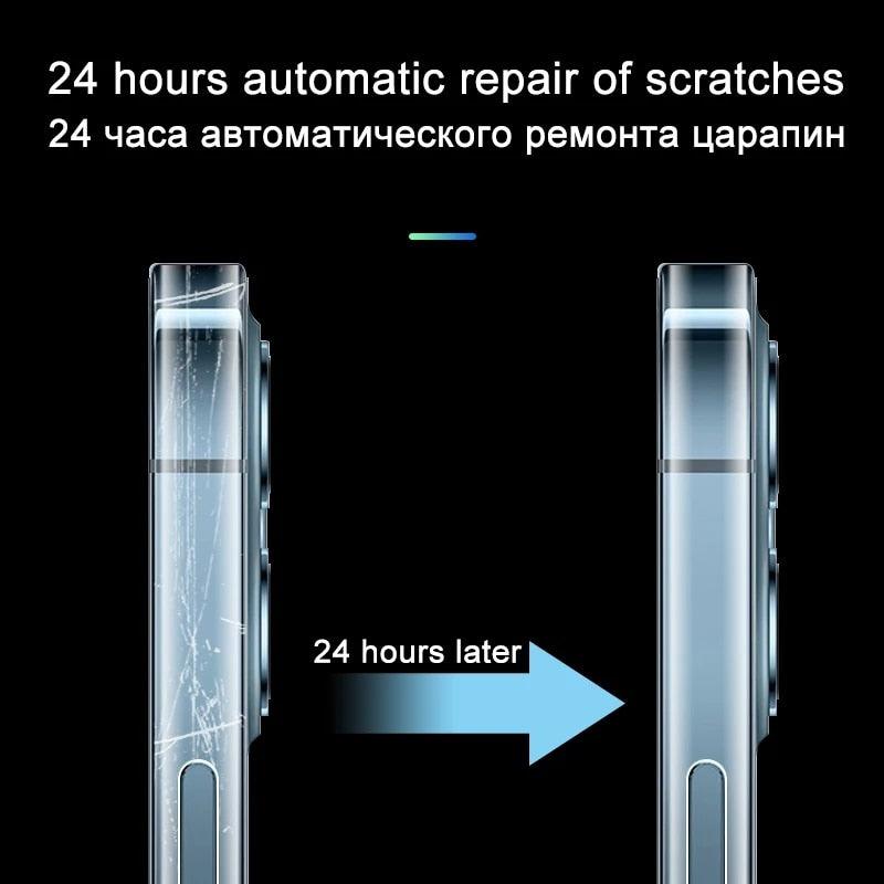 3Sets Clear Sticker Phone Side Film for iPhone 14 13 12 11 Pro Max X XR XS Frame Protective Ultra-Thin Border Film 3D Carbon Fiber Ultra Thin Protective Film Stevvex