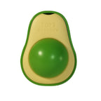 Avocado Wall Ball Cat Toys Edible Licking Balls Snack Healthy Rotatable Treats Toys Kitten Supplies Teeth Cleaning Totaling Catnip Wall Ball Toys Stevvex