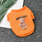 Dog Clothes Dog Costume Pet Clothes Cartoon Bear Pet Shirt  Puppy Clothes Pet Vest Pet Clothes Dog Sport Shirt XS-XXL Lootquake LLC