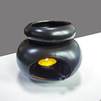 3 in 1 Candle heating holder Ceramics Essential Oil incense Burner Big Capacity Aromatherapy Oil Lamp Candlestick Home Fragrance Lootquake LLC