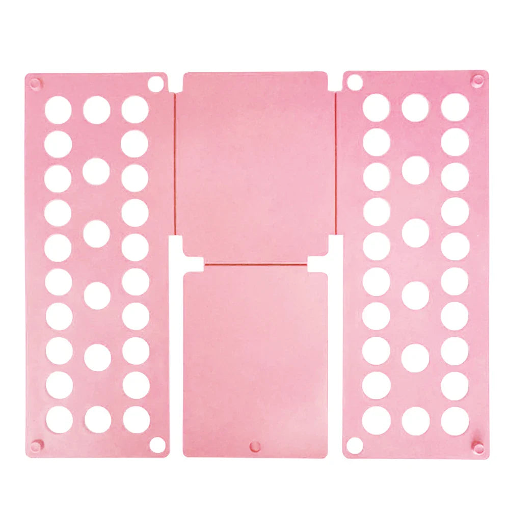 Plastic Clothes Folding Board Easy and Fast Kids Laundry Folder Shirt Folding Board Home Storage Tool for Kid Children Adults Lootquake LLC