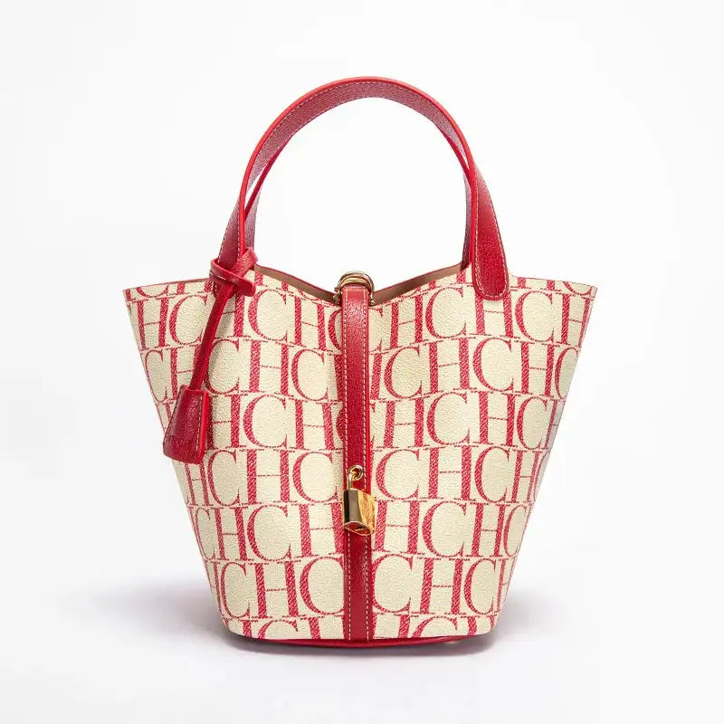 CHCH Tote Bag 2024 Brand New Letter Printed Handbag Mommy Shopping Bag