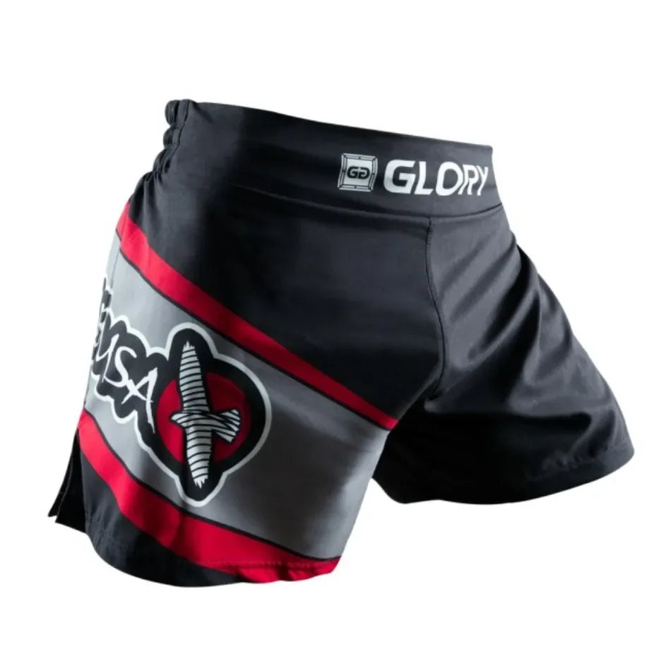 ThunderStrike Quick-Dry Muay Thai Shorts THRIXINE