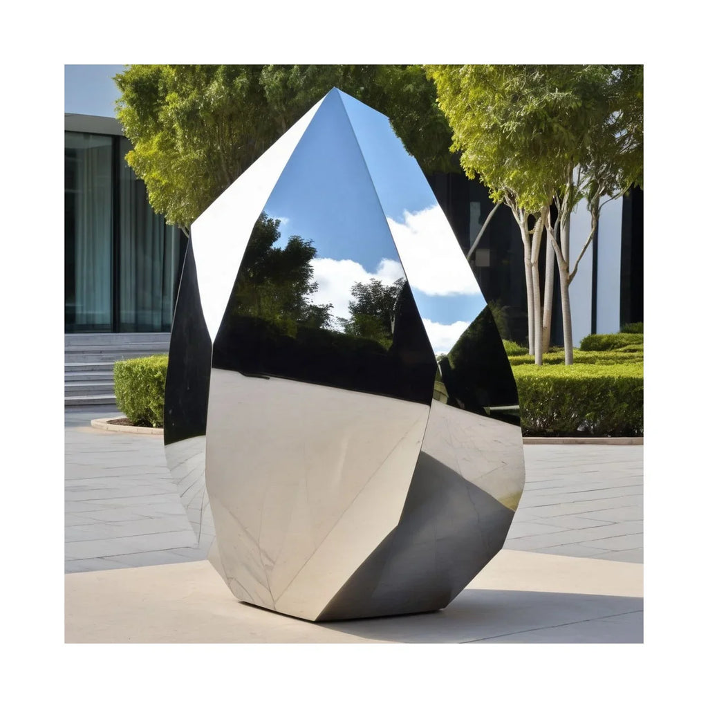 Garden Art Design large sculpture stainless steel statue hand-shaped statue
