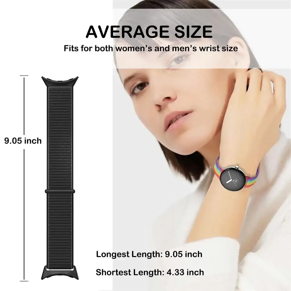 Google Pixel Watch Velcro Strap - Comfortable and Stylish BandsCo Straps
