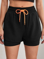 FlexFit High Rise Yoga Shorts THRIXINE