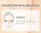LAIKOU Liquid Foundation Moisturizing Long Lasting Face Comestics Natural Brighten Face Base Tone Make Up 30ml Lootquake LLC