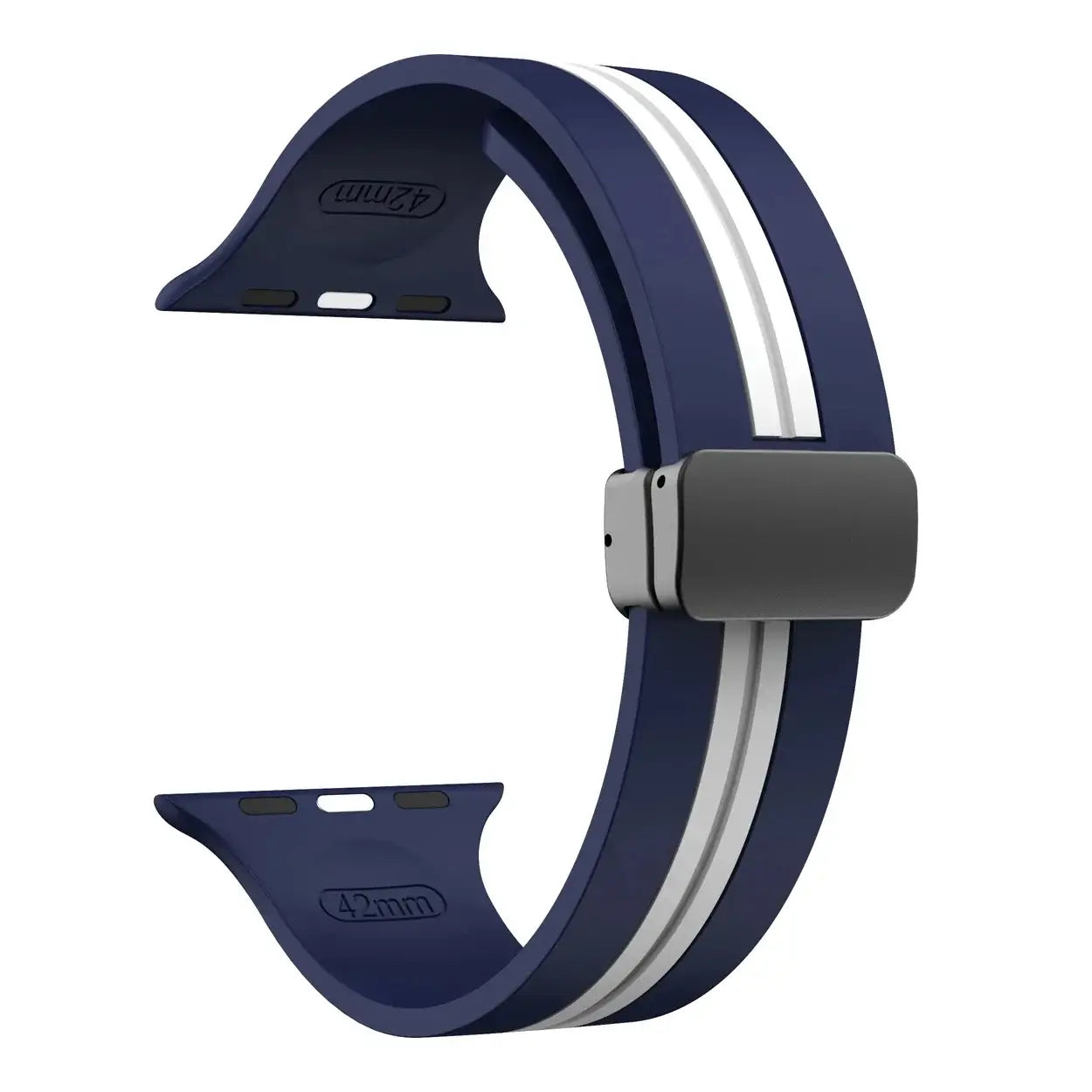 Apple Watch Silicone Strap - Durable Magnetic Closure Design - SJB-DIAMOND ELITES