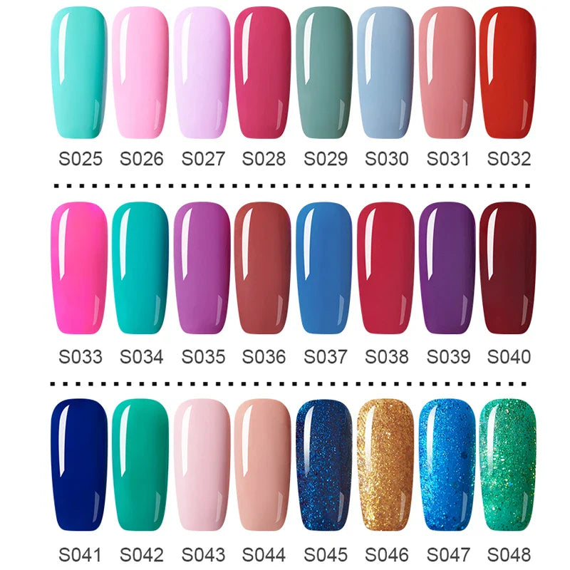 UV Nail Gel Polish Nails Gel Polish Semi Permanent Primer Hybrid Top Coat Nail Gel Varnish Gel Polishes Nail Art Manicurel gel Lootquake LLC