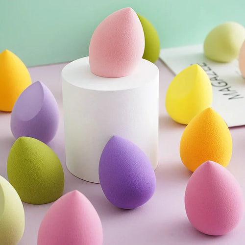 1pcs cosmetic powder puff soft and smooth women's makeup foundation sponge beauty makeup tool accessories drop-shaped Lootquake LLC