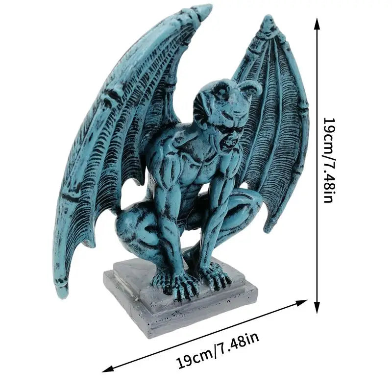 Gargoyle Statues Outdoor Winged Gargoyle Garden Sculpture Home Decor Figurine Resin Gothic Indoor Outdoor Decor Statue