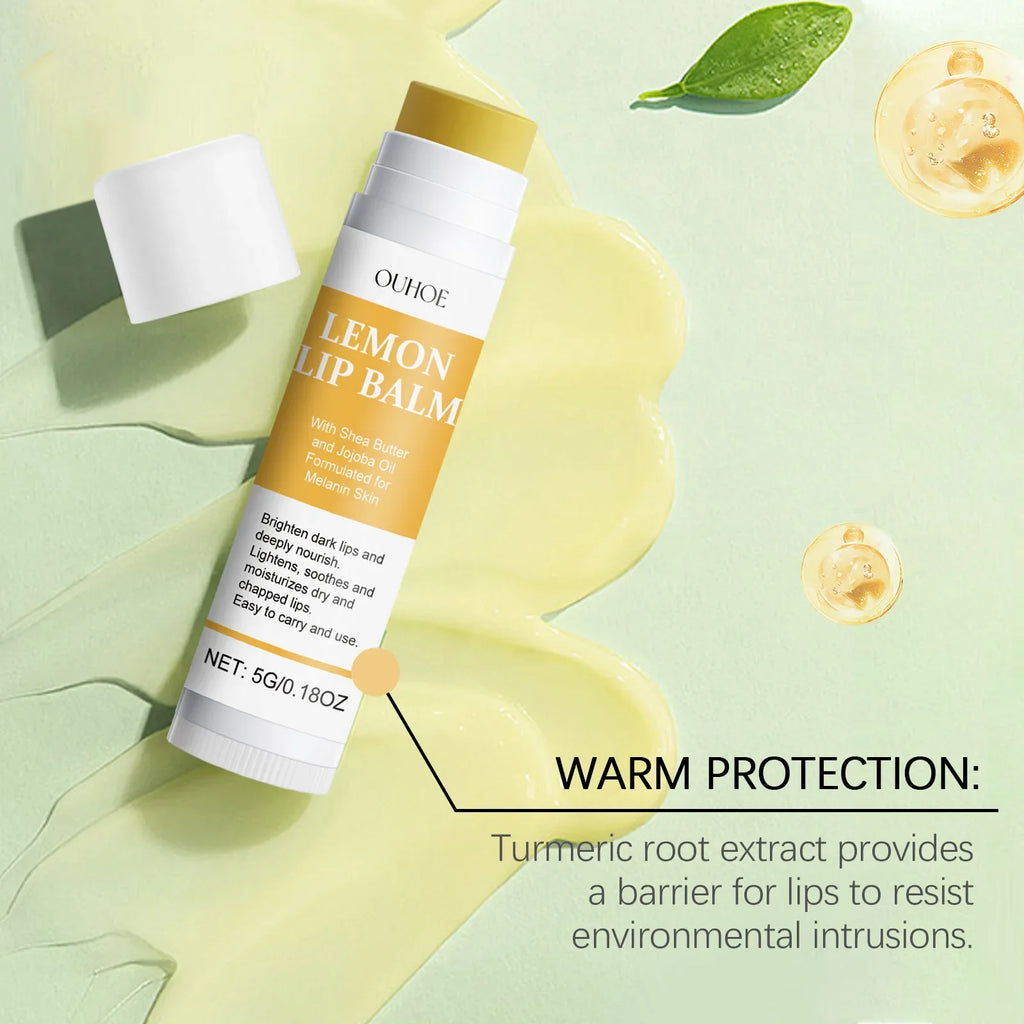 Vitamin C Remove Dark Lip Balm Lighten Melanin Lip Mask Exfoliating Fade Lip Lines Dead Skin Moisturize Brighten Repair Lip Care Lootquake LLC