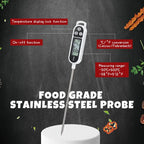 Food Thermometer Probe Type Electronic Kitchen Digital Thermometer for Meat Milk Cooking Food BBQ TP300 Temperature Gauge Tool