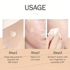 Natural Concealer BB cream, moisturizing & nourishing foundation, waterproof & long-lasting full coverage, suitable for all skin Lootquake LLC