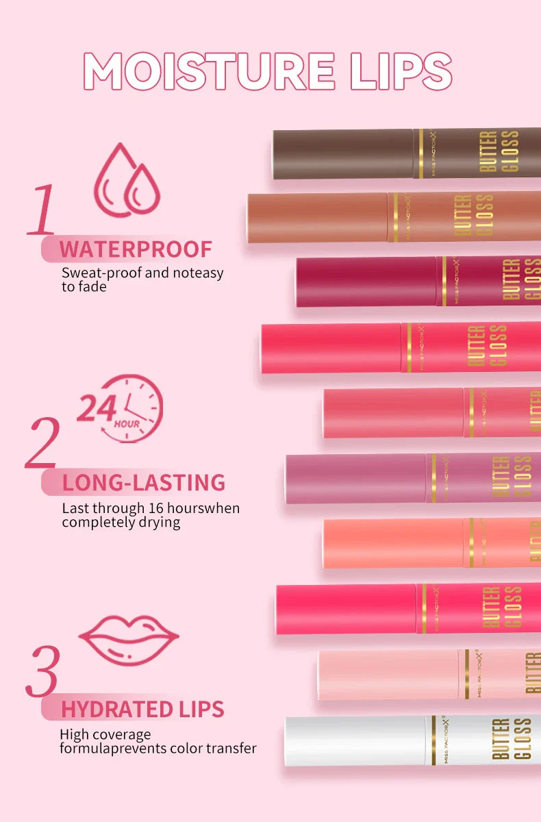 20pcs/box of 10 color moisturizing lip gloss - Long lasting moisturizing, glossy effect, essential for beauty care Lootquake LLC