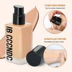 High Coverage Foundation Foundation Face Cream Cosmetic Foundations Makeup Waterproof Mist Korean Makeup Base Make Up Cc Bb Full Lootquake LLC