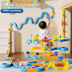 Magnetic Cube Track & High-Speed Train Set