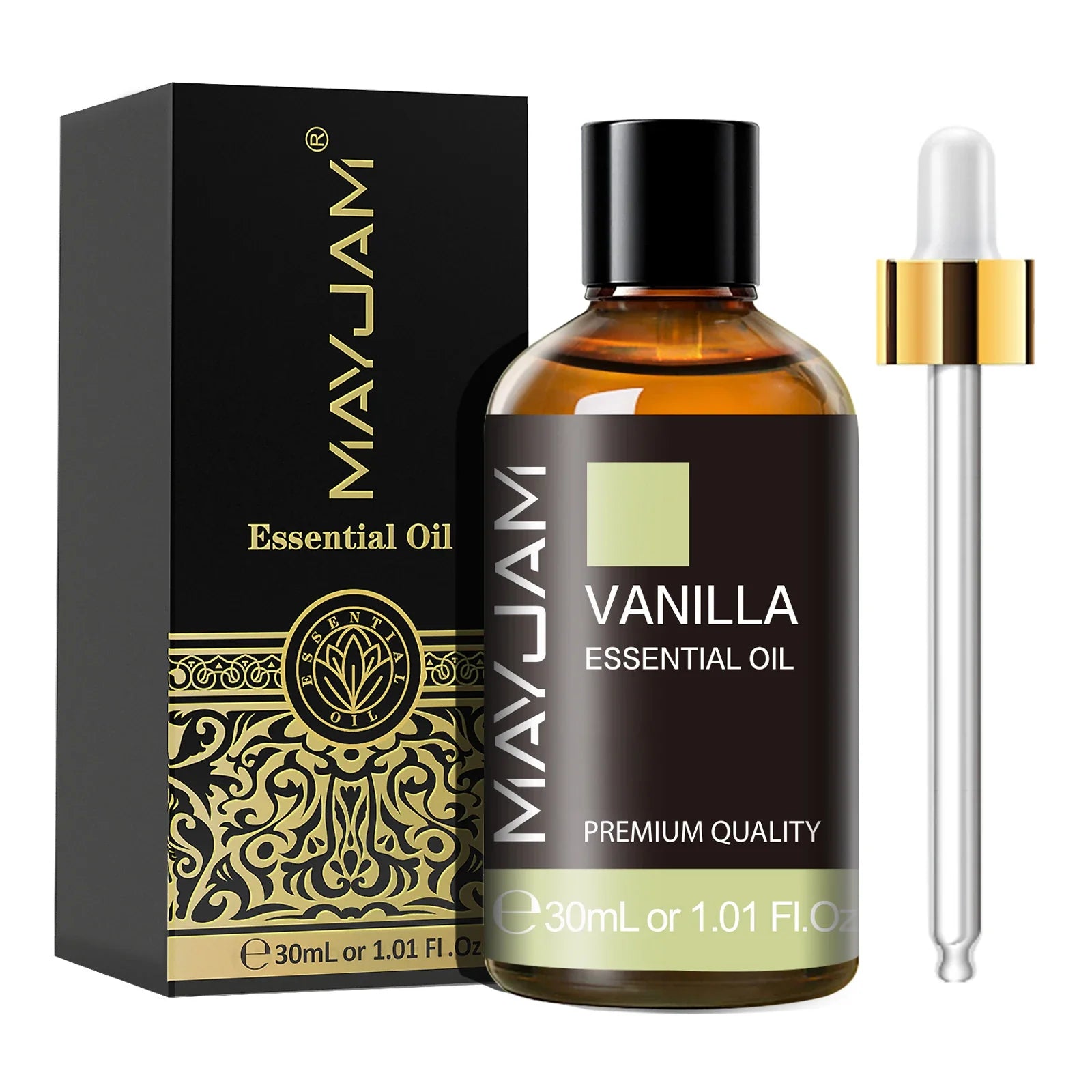 MAYJAM 1PCS 30ML Aromatherapy Essential Oil Lavender Vanilla Jasmine Eucalyptus Peppermint Aroma Oil for Diffuser Candle Soap Lootquake LLC