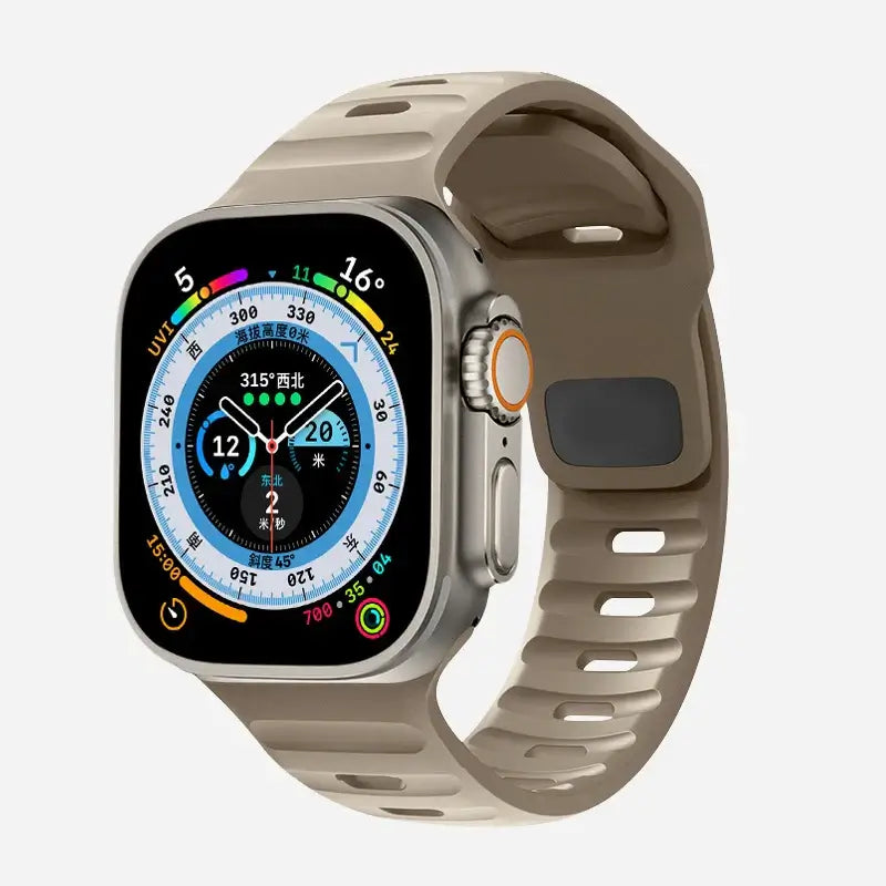 Apple Watch Silicone Band - Soft, Durable, Stylish Design - SJB-DIAMOND ELITES
