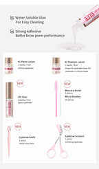 ICONSIGN Eyebrow Lift Professional Brow Lift Kit Brow Perm Eyebrow Kit Brow Makeup Tools Dropshipping Wholesale and Customize Lootquake LLC