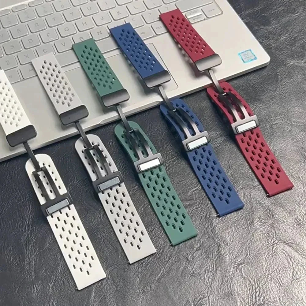 Amazfit Silicone Magnetic Strap Band For Smartwatch Comfortable Fit