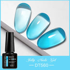 7ml Milky Jelly White Gel Nail Polish Natural Luster Long Lasting Nail Art All for Home DIY Manicure Soak Off UV LED Gel Vernis Lootquake LLC