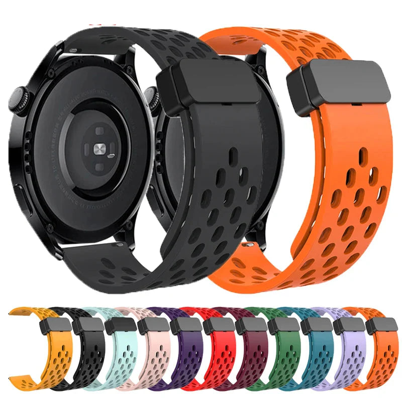 Amazfit Silicone Magnetic Strap Band For Smartwatch Comfortable Fit