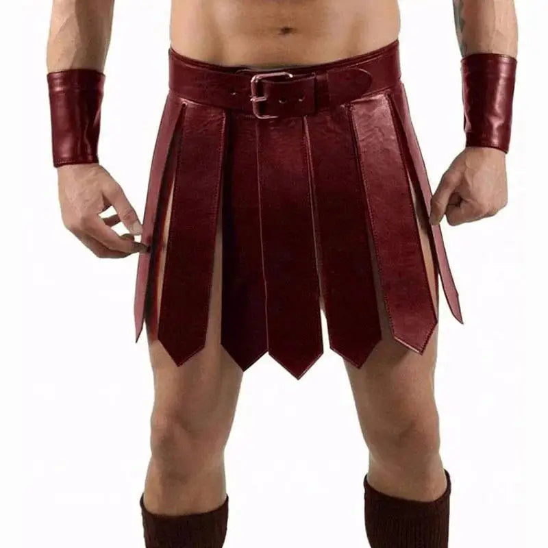 Halloween Medieval Renaissance Roman Dress Adult Men Warrior Gladiator Cosplay Costumes Knight Carnival Party Saias Lootquake LLC